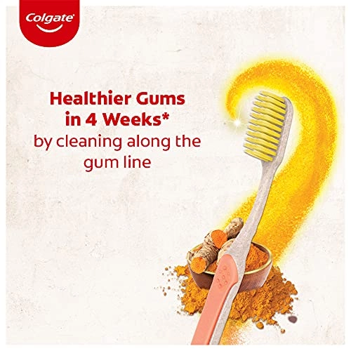 Slim Soft Turmeric Toothbrush - Soft 3-Piece Pack