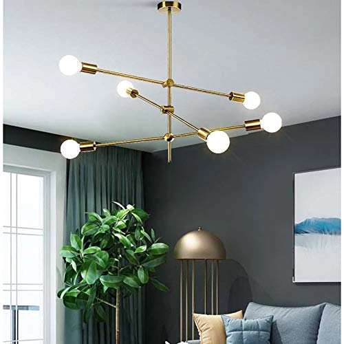 Glass Bubble Ball Chandelier - E27 9 heads