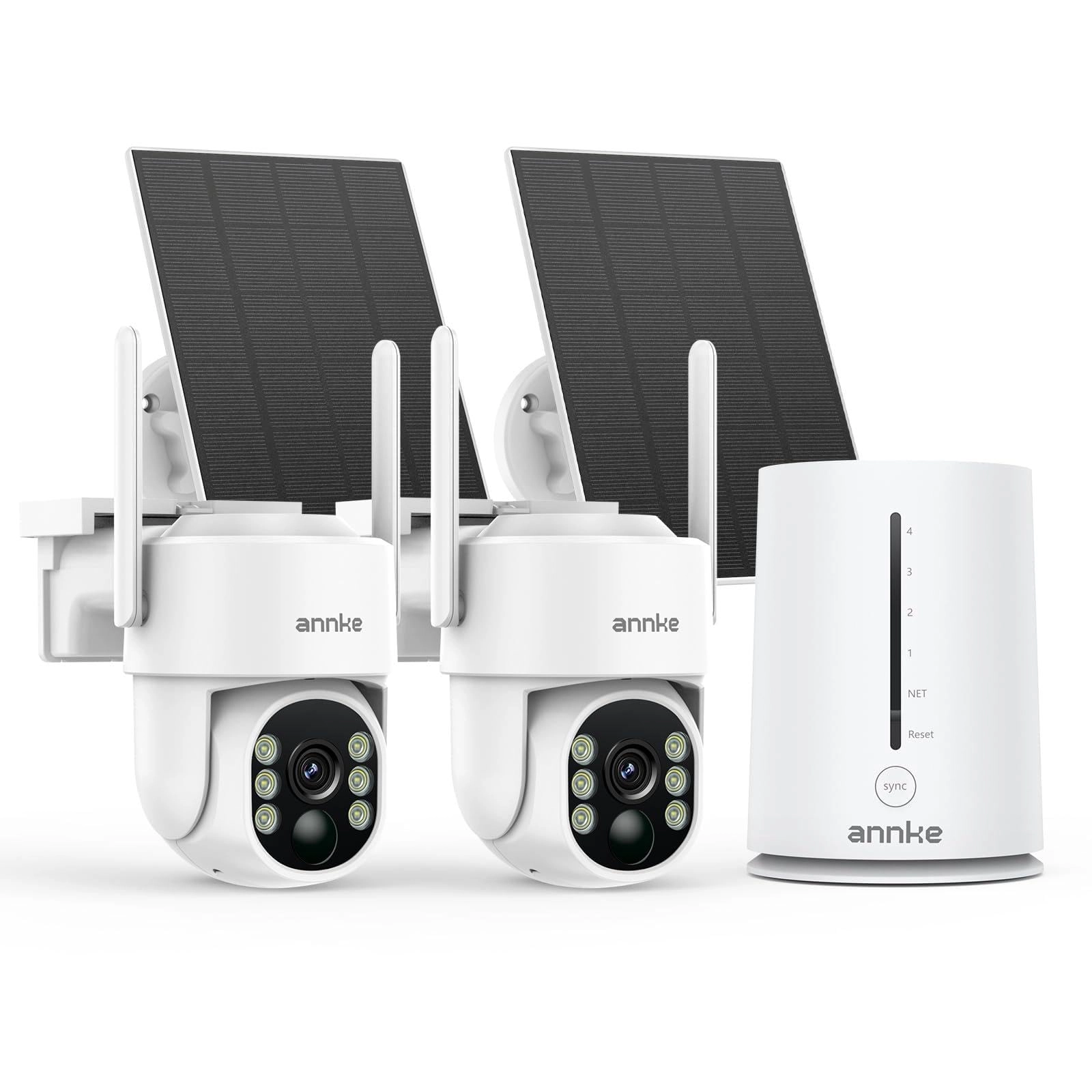 Annke Homebase - 5MP + 4MP Camera - 2K Solar