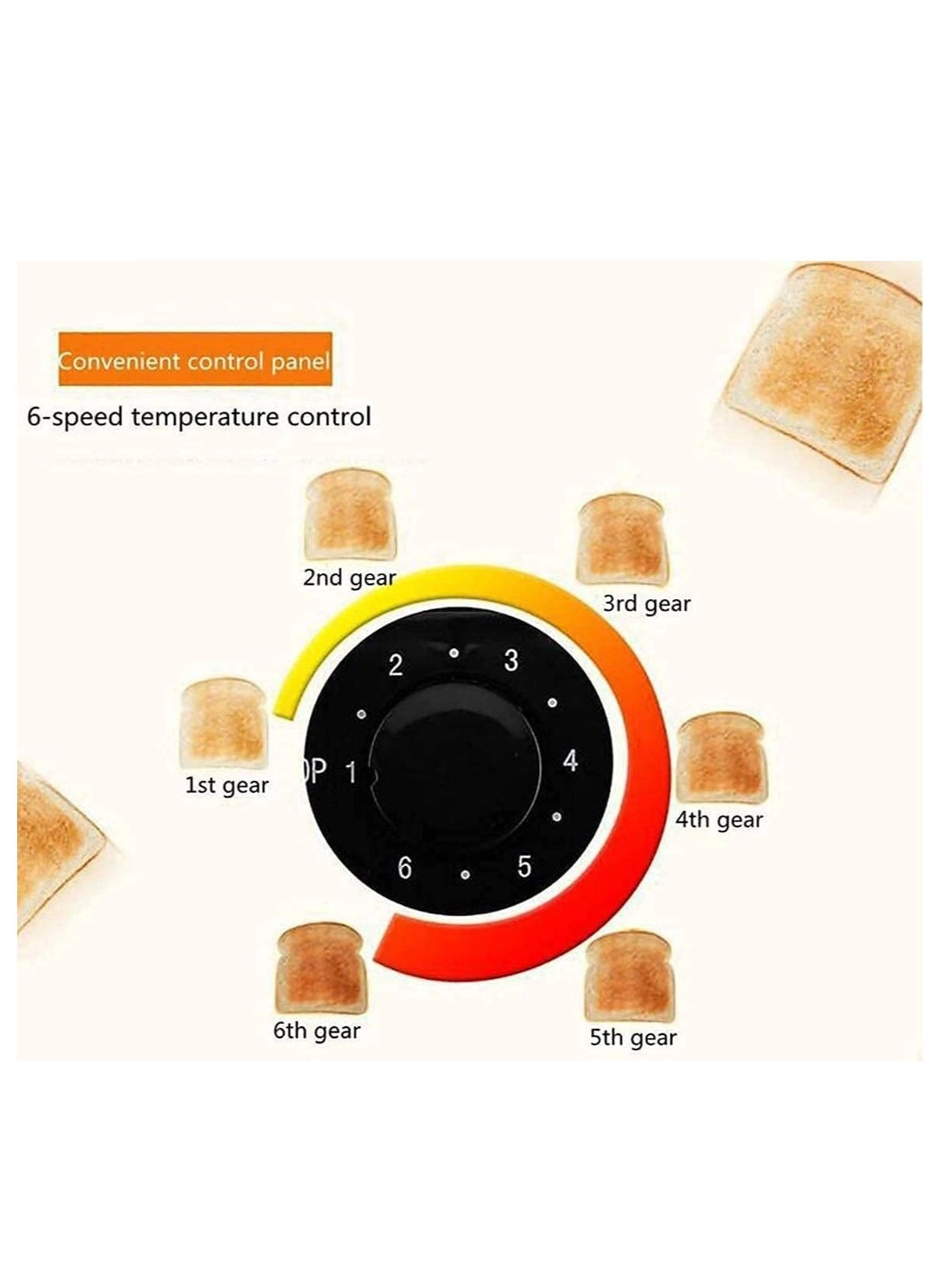 Bread Toaster - 2 Slices