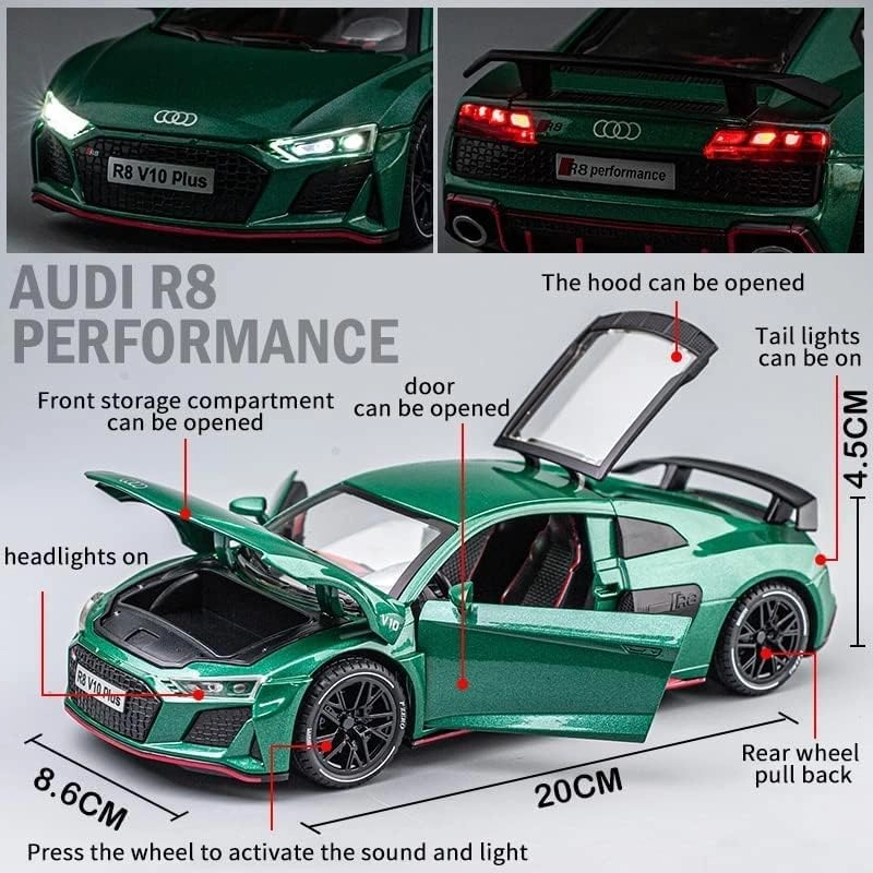 Audi R8 - 1:24 1pcs