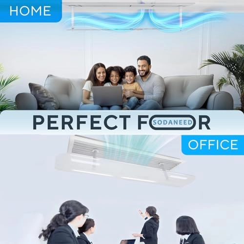 Central AC Air Flow Deflector