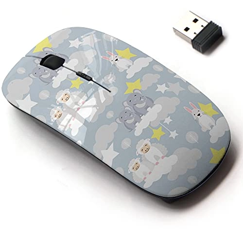 2.4G Cute Pattern Mouse - USB