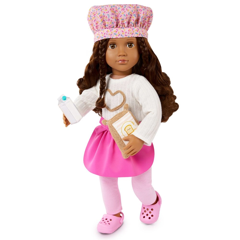 Paola Deluxe Baking Doll With Book Playset - 18-inch Ages 3+