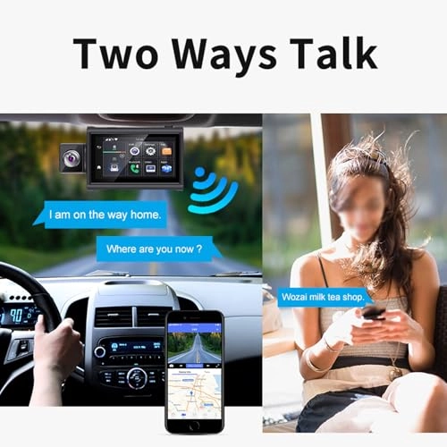 Touch Screen 4G LTE Dash Cam - 1080p 30 FPS