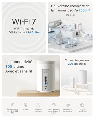 Deco BE68 - Wi-Fi 7 3-Pack