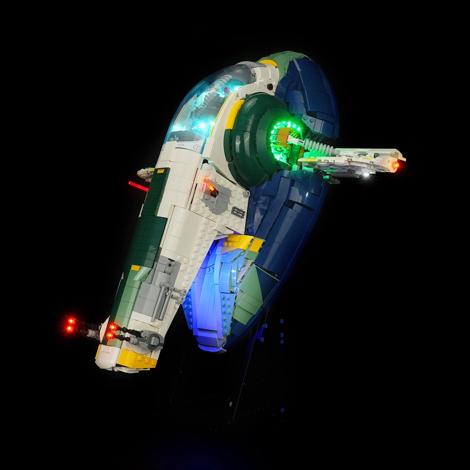 cooldac LED Lighting Set for LEGO 75409 Jango Fett's Firespray Class Starship