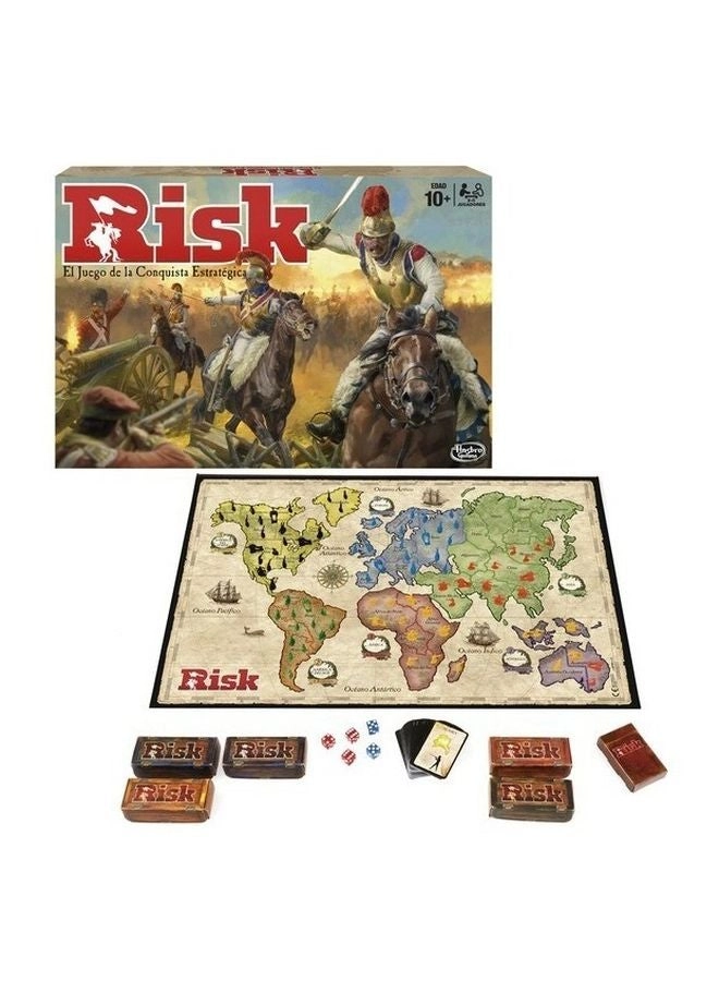 Parker Brothers Risk: The Game Of Strategic Conquest