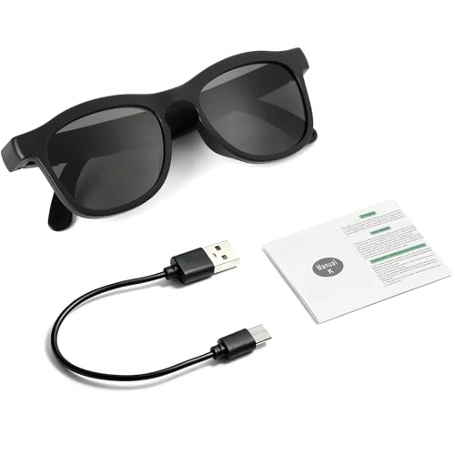 Smart Bluetooth Sunglasses - 8H Playtime UV400 Protection