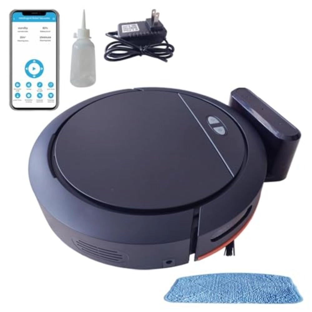 Generic Robot Vacuum and Mop Combo - 4500Pa LiDAR Navigation Carpet Boost
