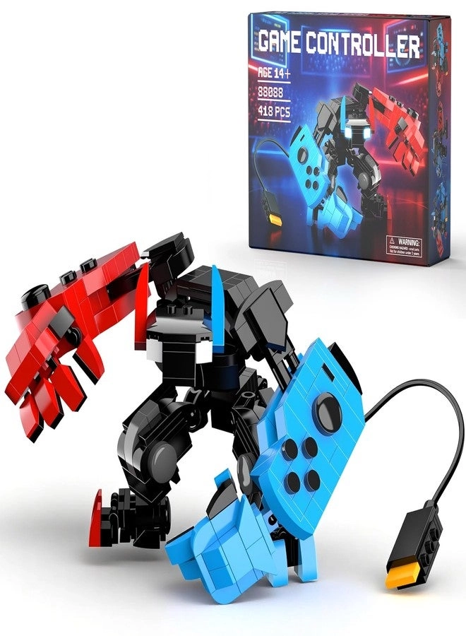 HIGH GODO Mech Building Set - Classic Game Controller Robot Posable Head Hands & Legs