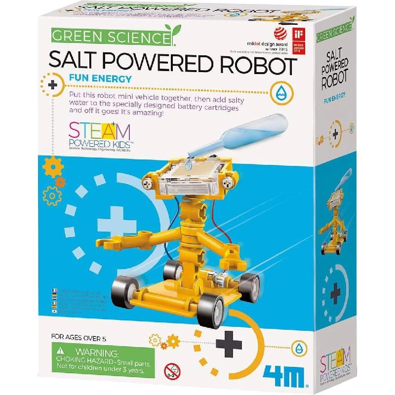 4M Green Science Salt Powered Robot - Science