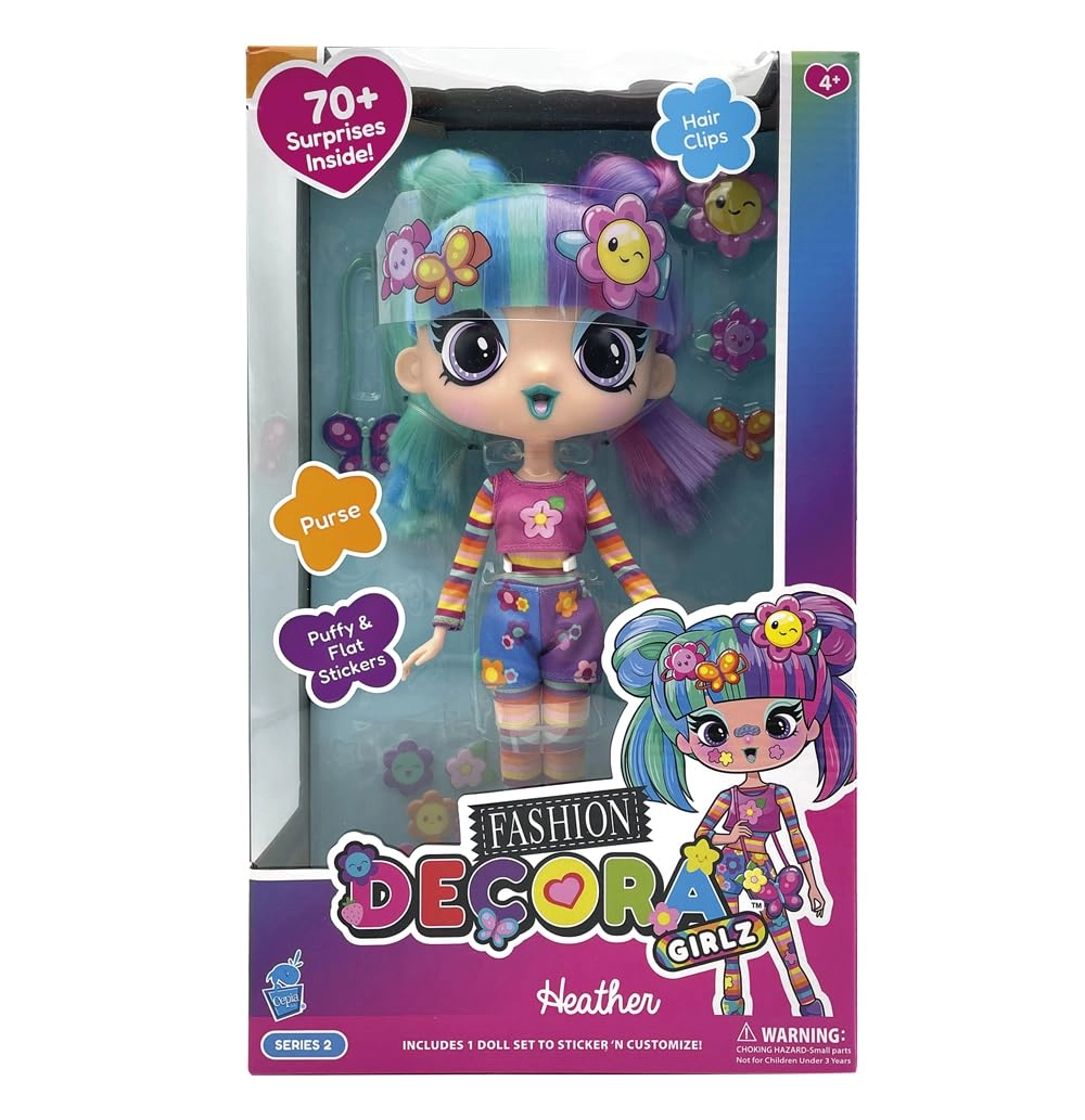 Cepia LLC Heather Doll - 11” 70+ Surprises