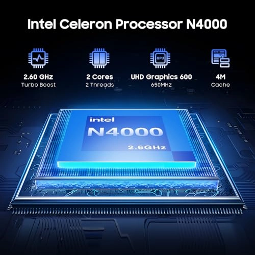 8+256 - 15.6'' Celeron N4000 8GB DDR4 256GB SSD