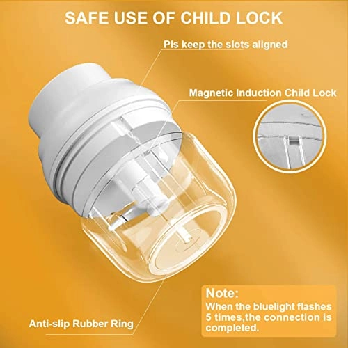 mini garlic chopper - 100ML 45 watts