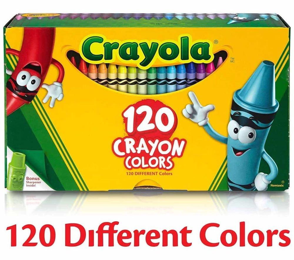 Standard Crayons - 120 Pcs