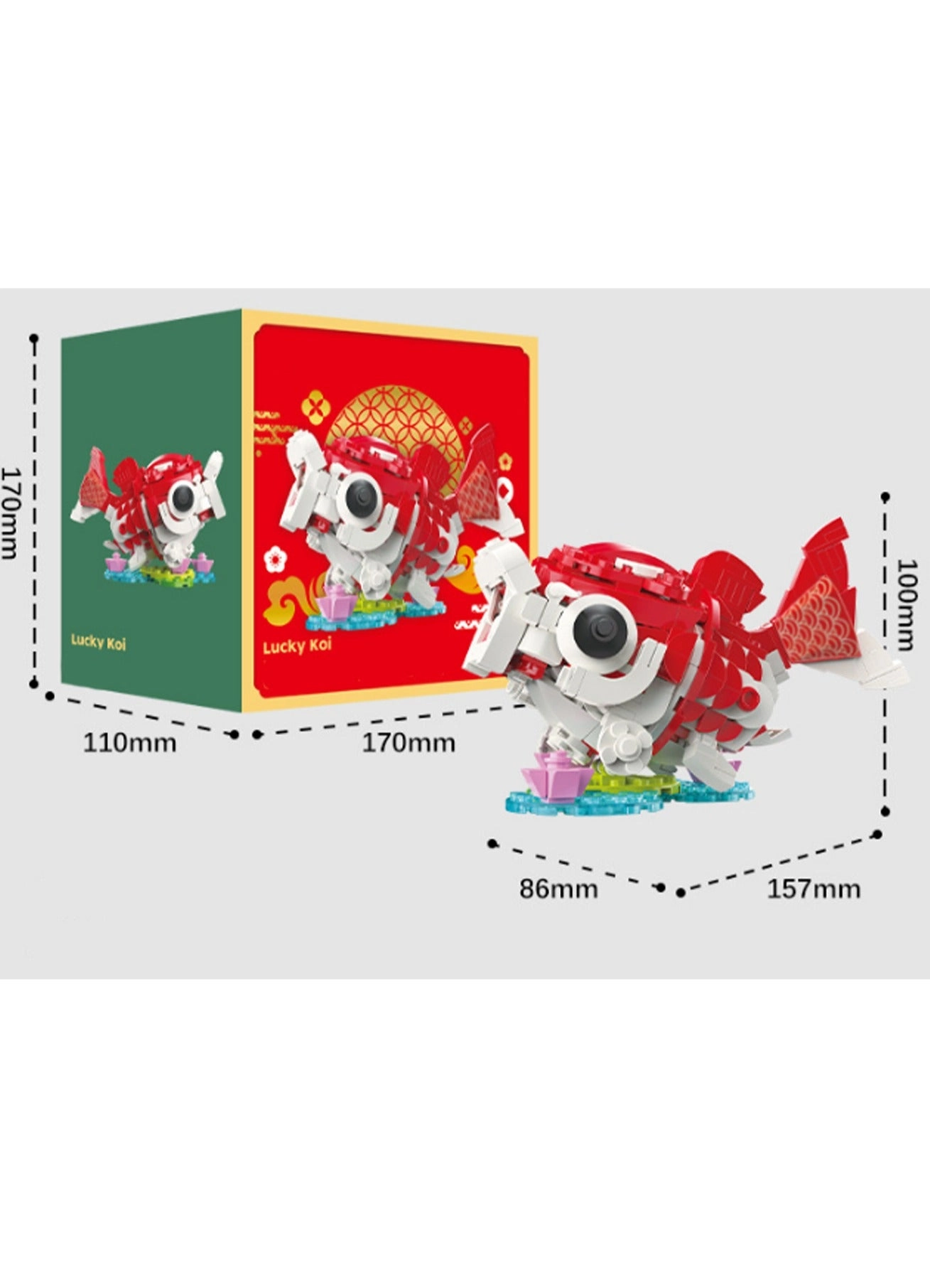 Mini Carp - ABS Micro Building Block Set