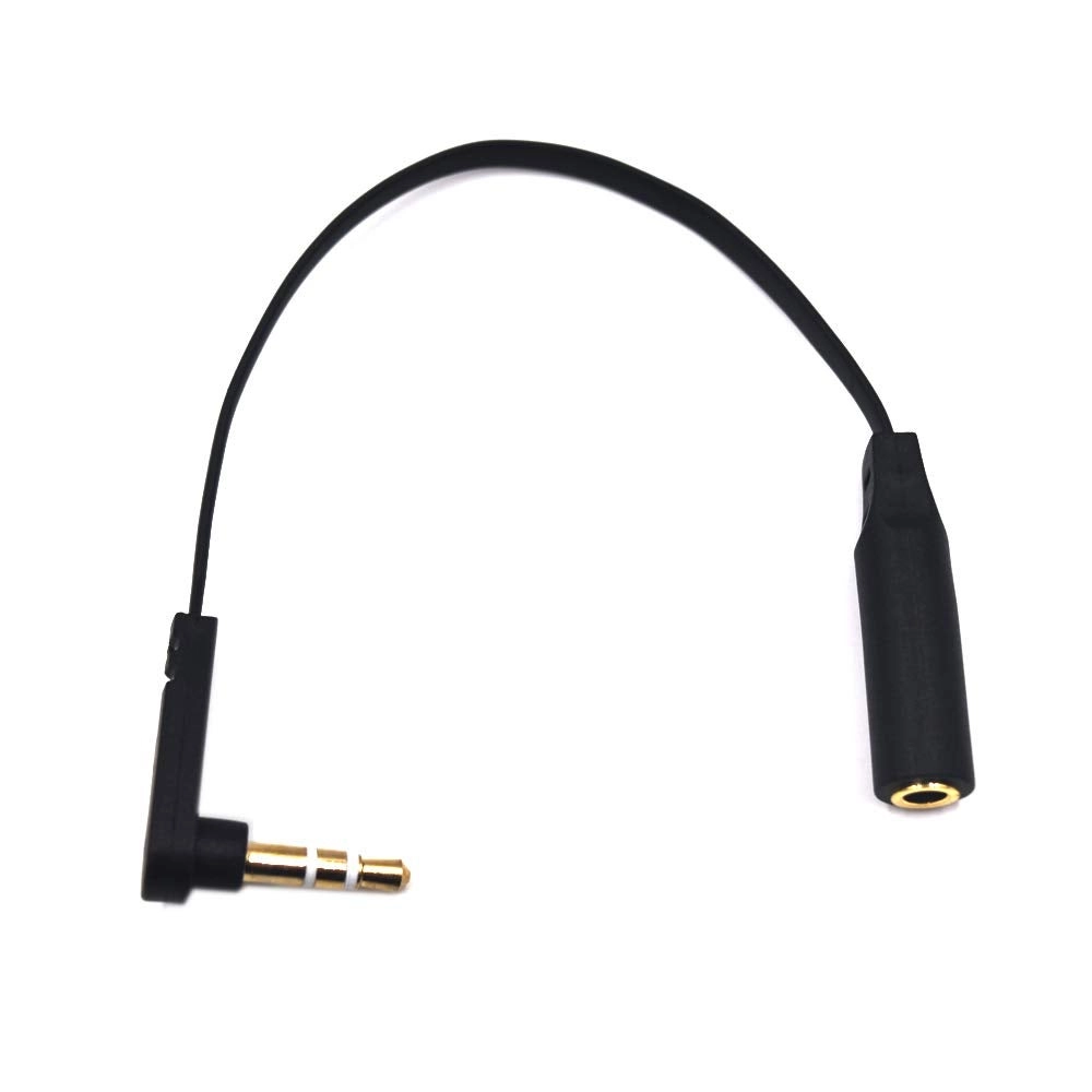 3.5mm TRS Jack Audio Flat Cable - 15cm Pack