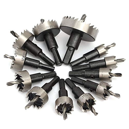 HSS Drill Bit Hole Saw - 15-50mm steel stainless steel copper brass aluminum fiberglass laminates