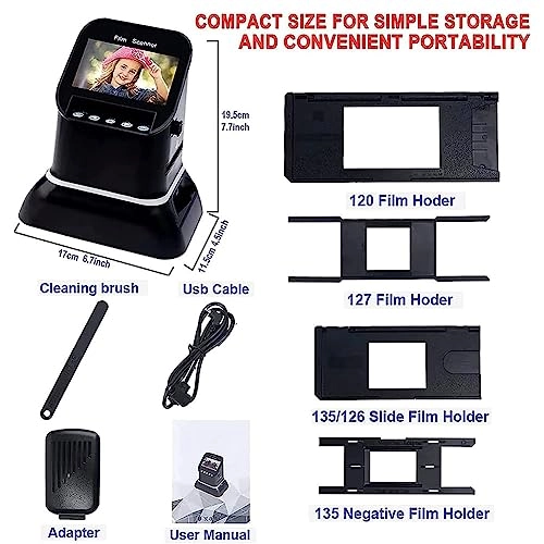 Film &Slide Photo Multi-function Scanner