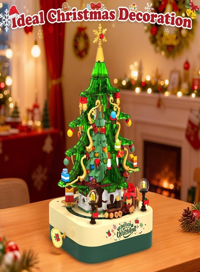 Christmas Tree Building Block Toy Set - 594 pcs