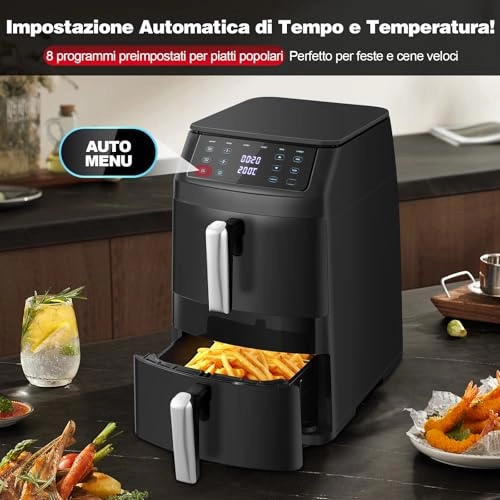 Double Chamber Hot Air Fryer AF1102