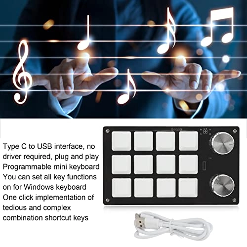 12 Key Macro Keyboard - Wired