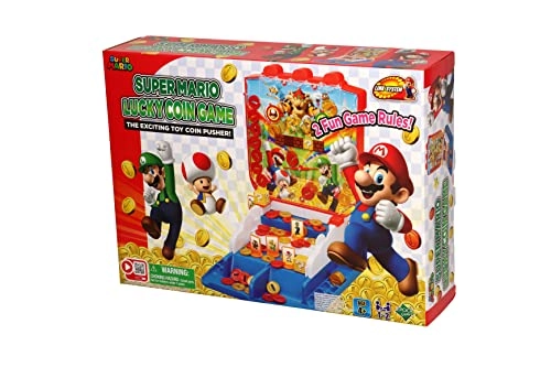Super Mario Lucky Coin Game - Tabletop Skill and Action Game