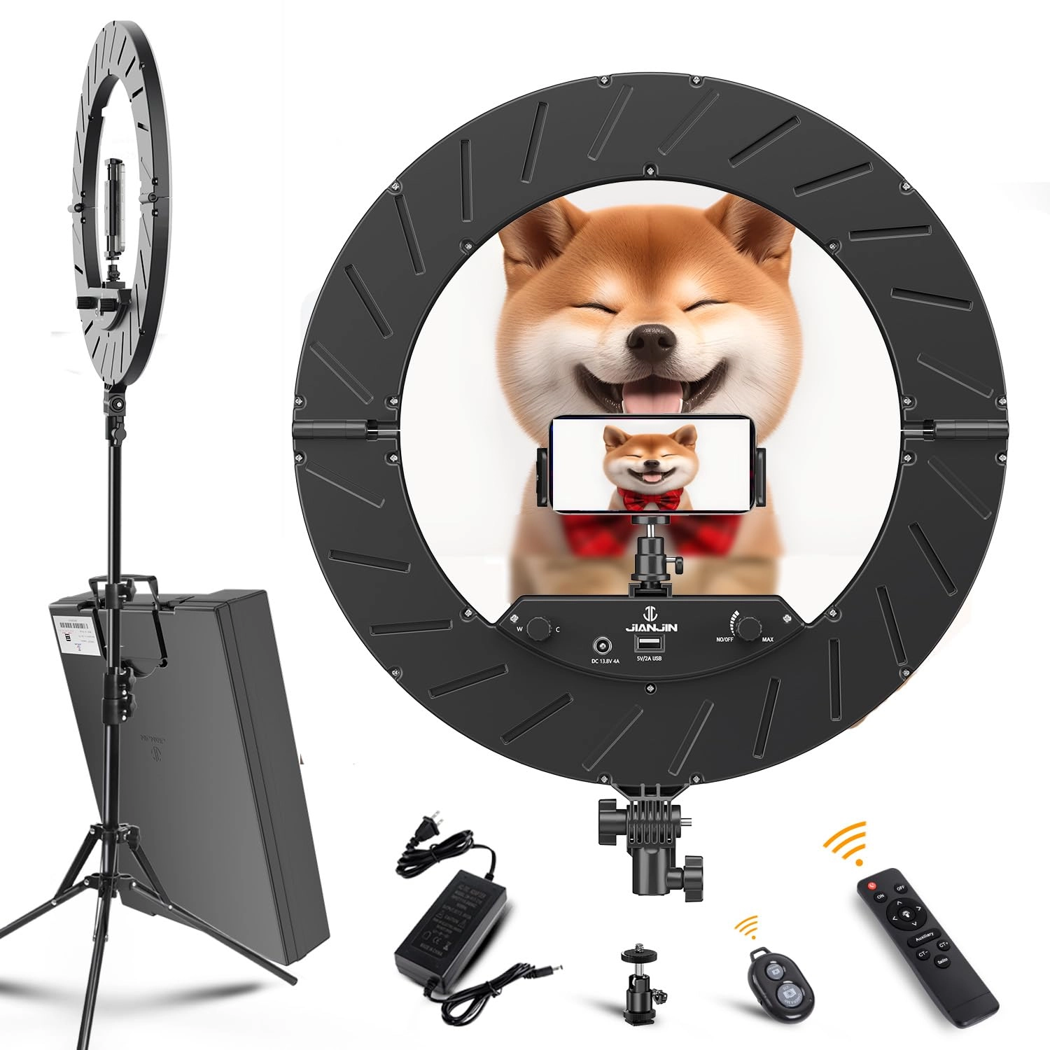 余姚市建金塑业有限公司 Ring Light Kit - 18"/45cm