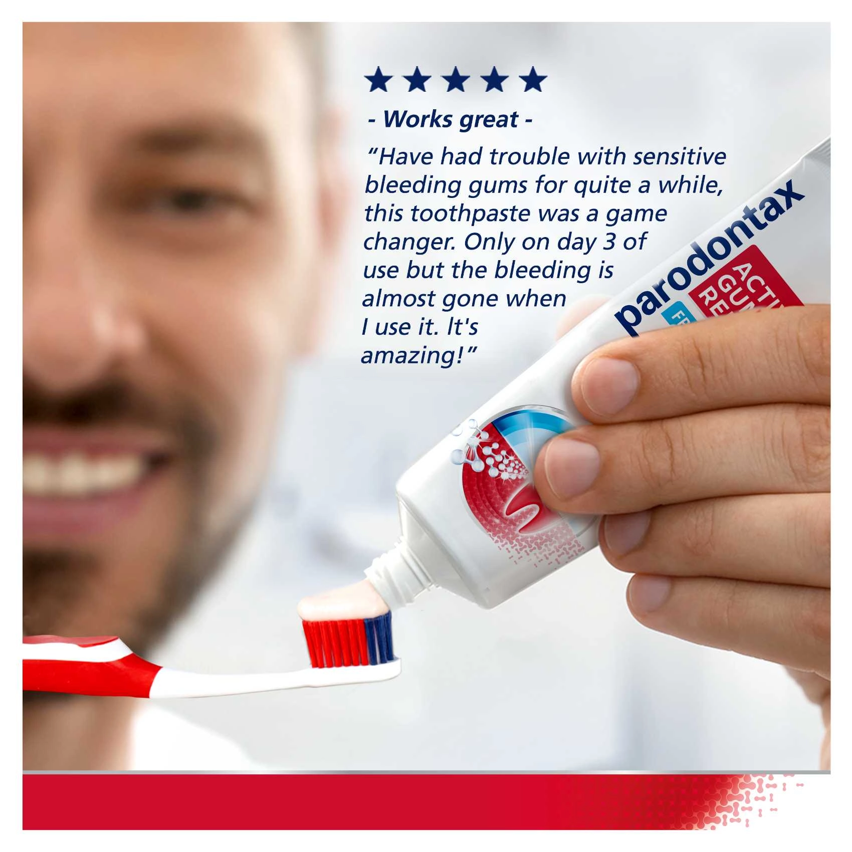 Active Gum Repair Fresh Mint Toothpaste 75ml
