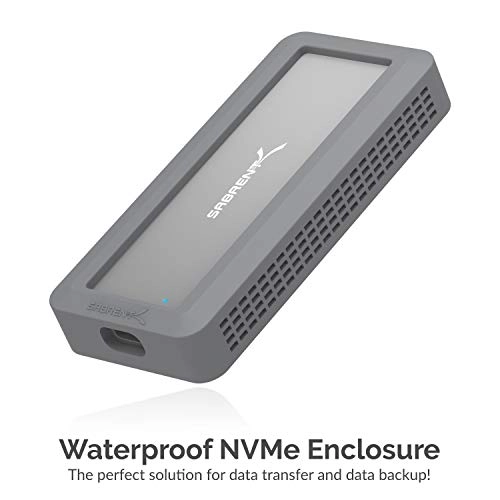 Rugged Waterproof Enclosure - USB 3.2 M.2 NVMe 2242/2260/2280