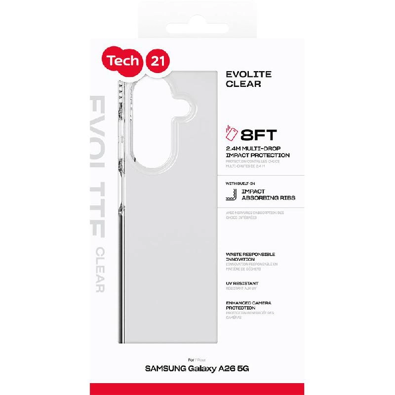 EvoLite Case Clear Bio TPU for iPhone 16