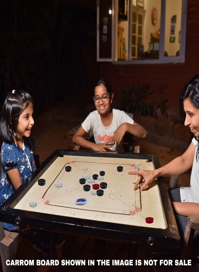 Carrom Board - 24 Pcs 2 Strikers