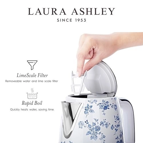 China Rose Stainless Steel Electric Kettle