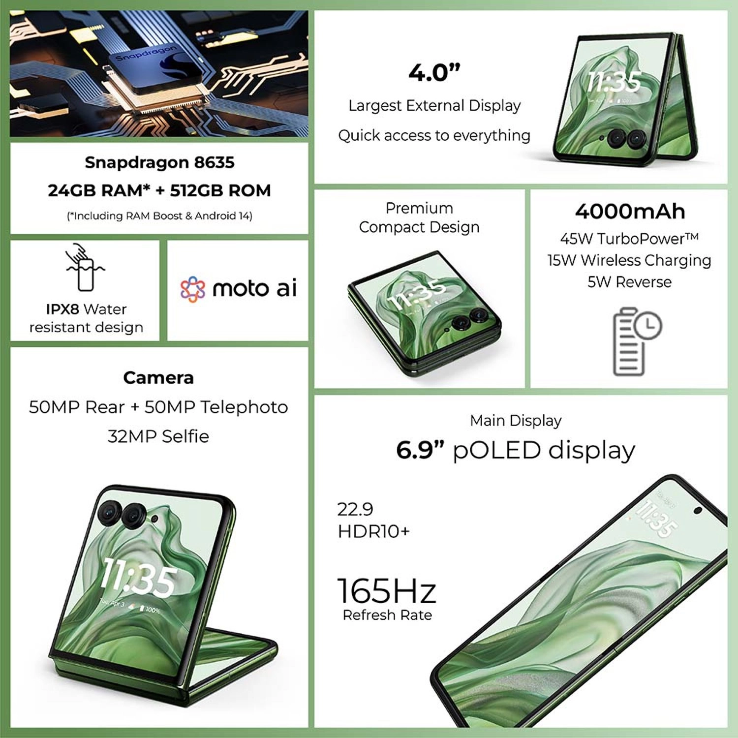Razr 50 Ultra - 12GB 512GB