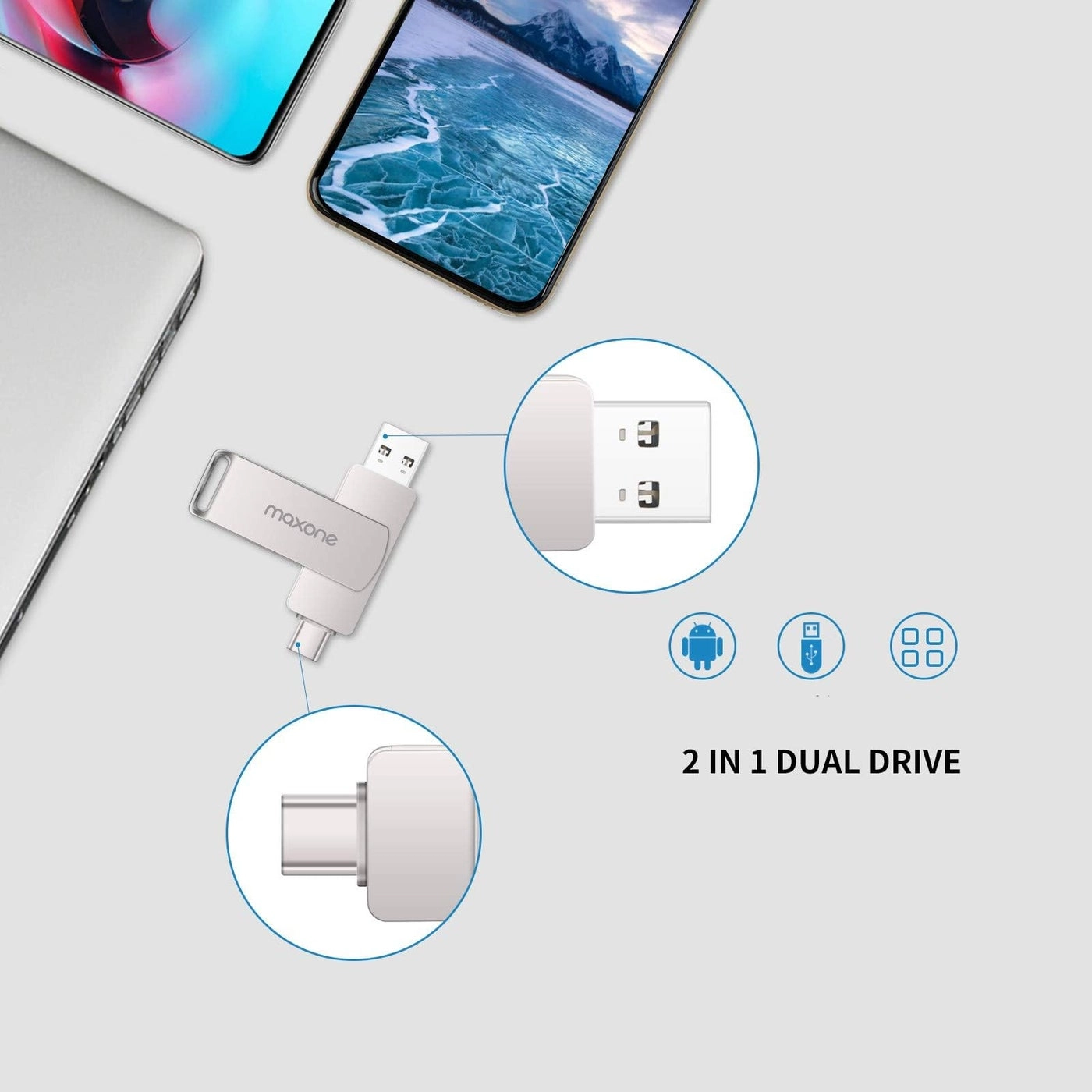 Flash Drive USB Type C - 3.0 64GB