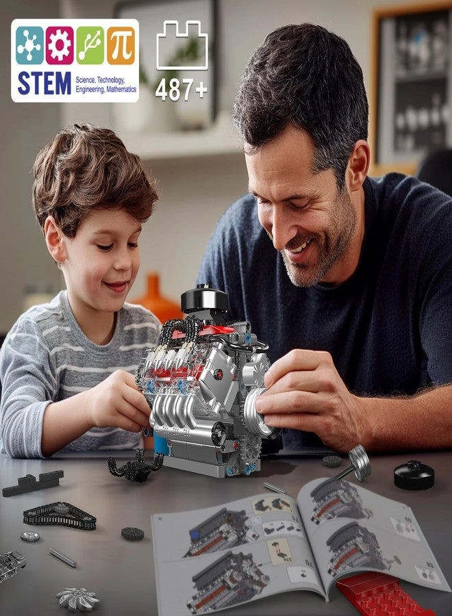 Technik V8 Engine (10171) - LSX454 Petrol