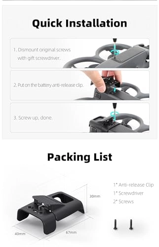 Avata 2 Battery Anti-Release Buckle