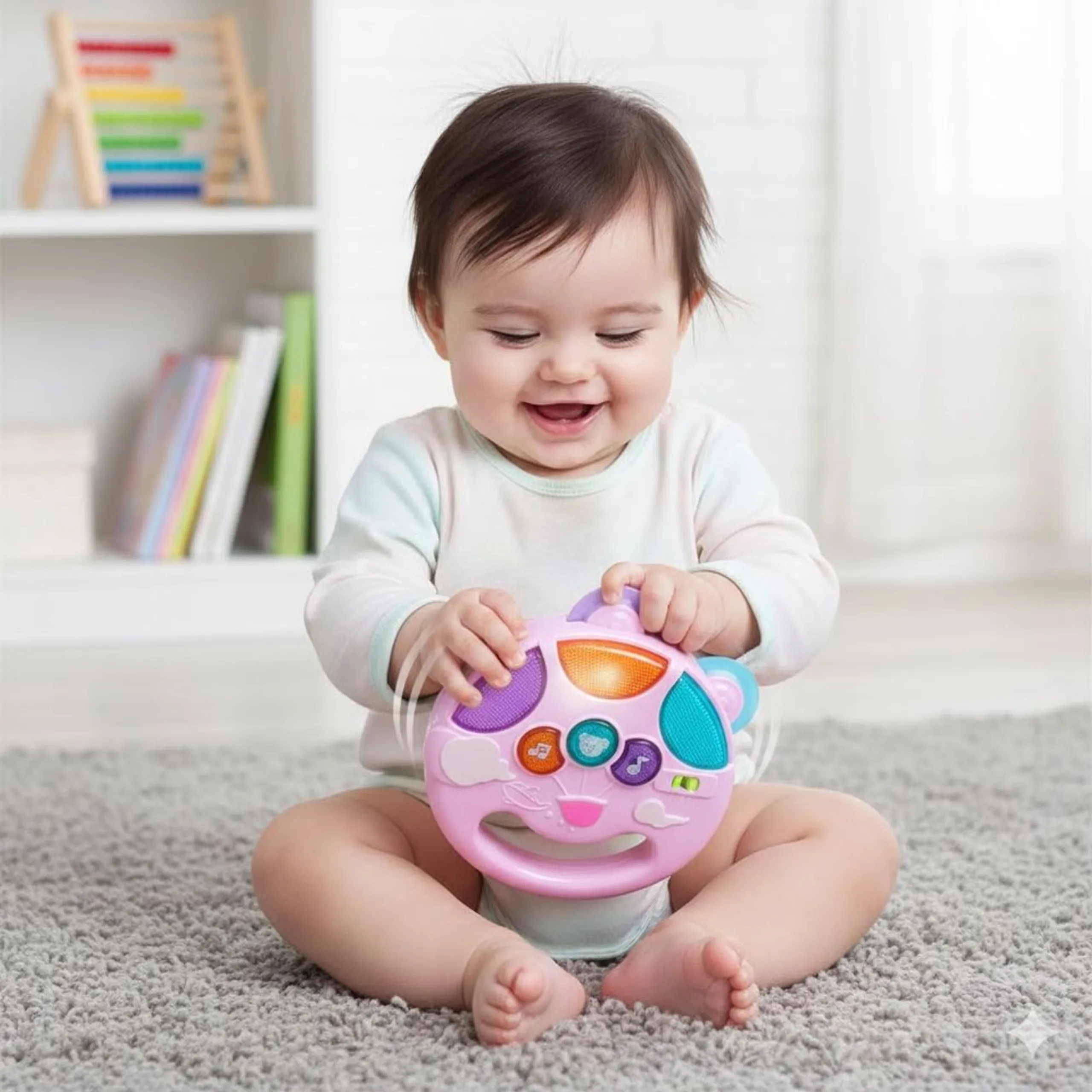 Light Hand Bell Musical Tambourine - 12 months+
