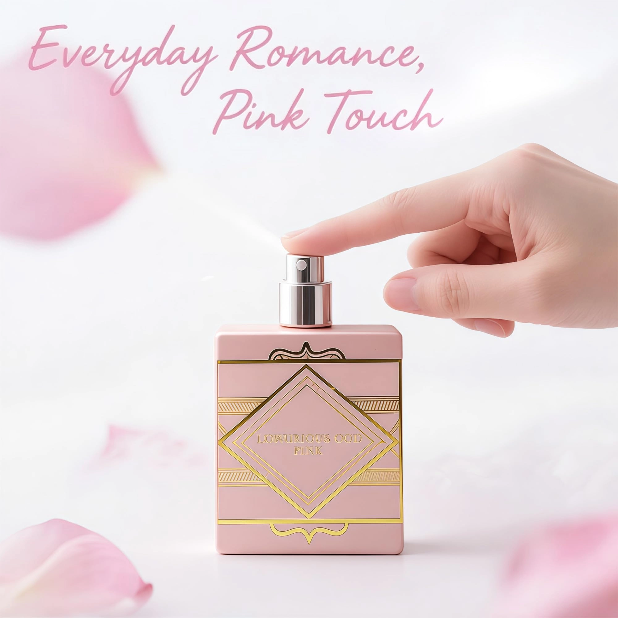 Luxurious Oud Pink Eau de Parfum 3.4Fl Oz