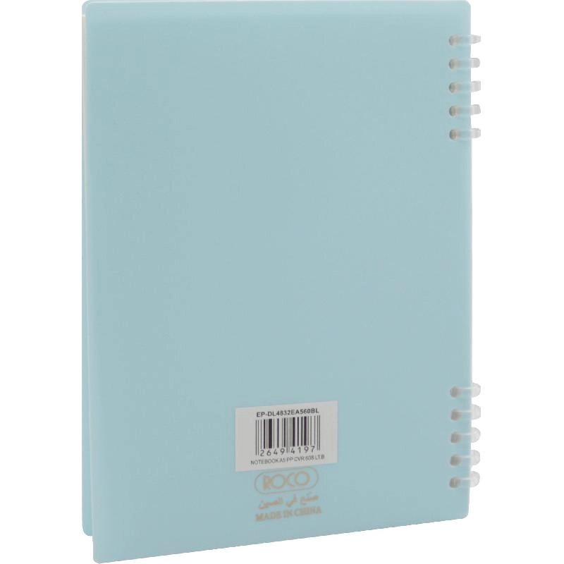 Notebook 19 X 26 cm Spiral - Grid 100 Sheets