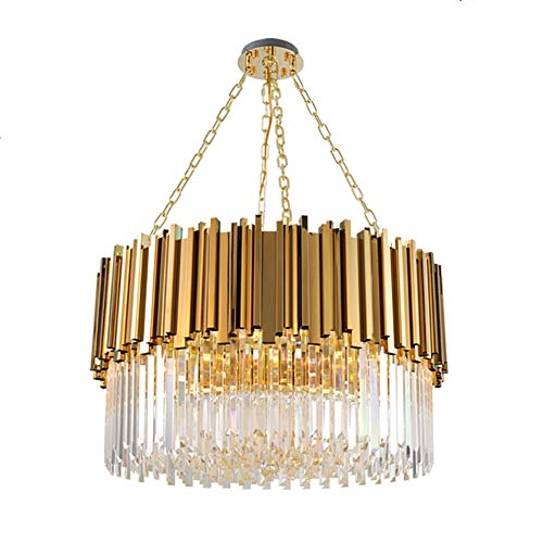 E14 Crystal Chandelier - 40cm Light luxury gold