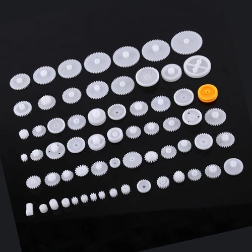 Plastic Gears Pulley Belt Kits Technology - 18 months - 3 years 64 pieces