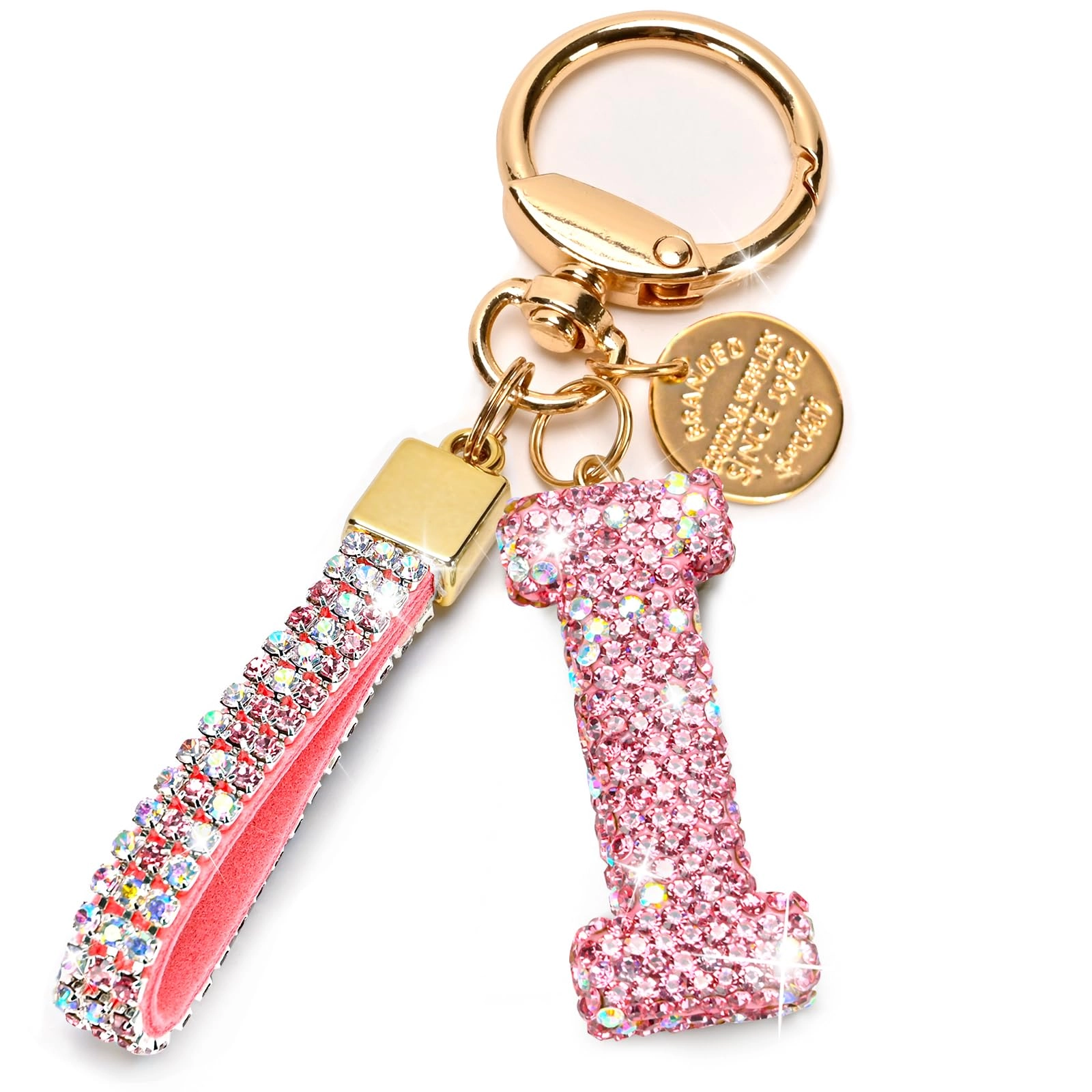Initial Letter Keychain