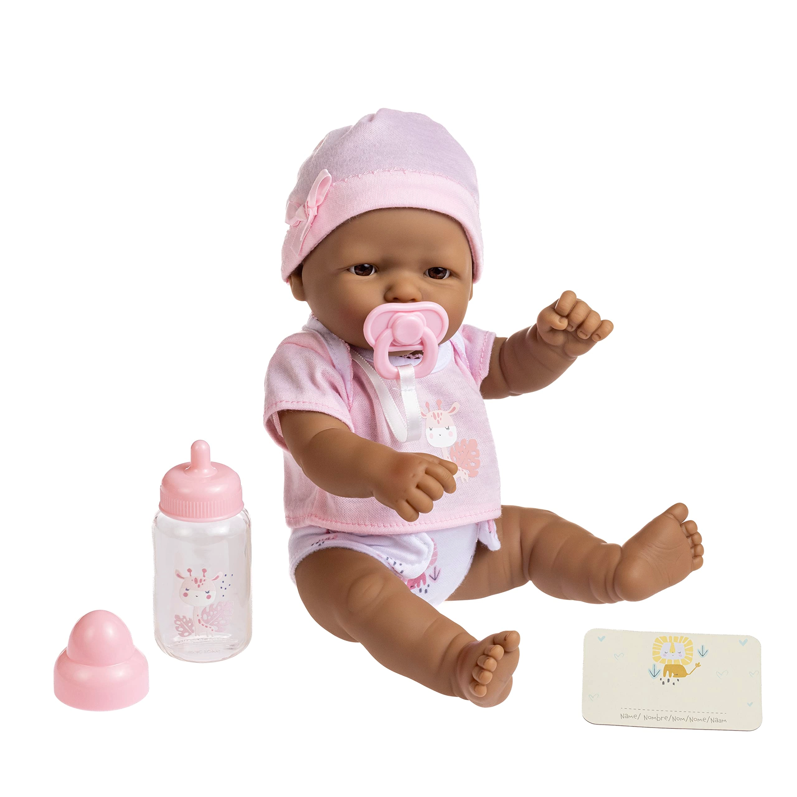 La Newborn Doll Gift Set - 12 inches Hispanic 7 Piece Ages 2+
