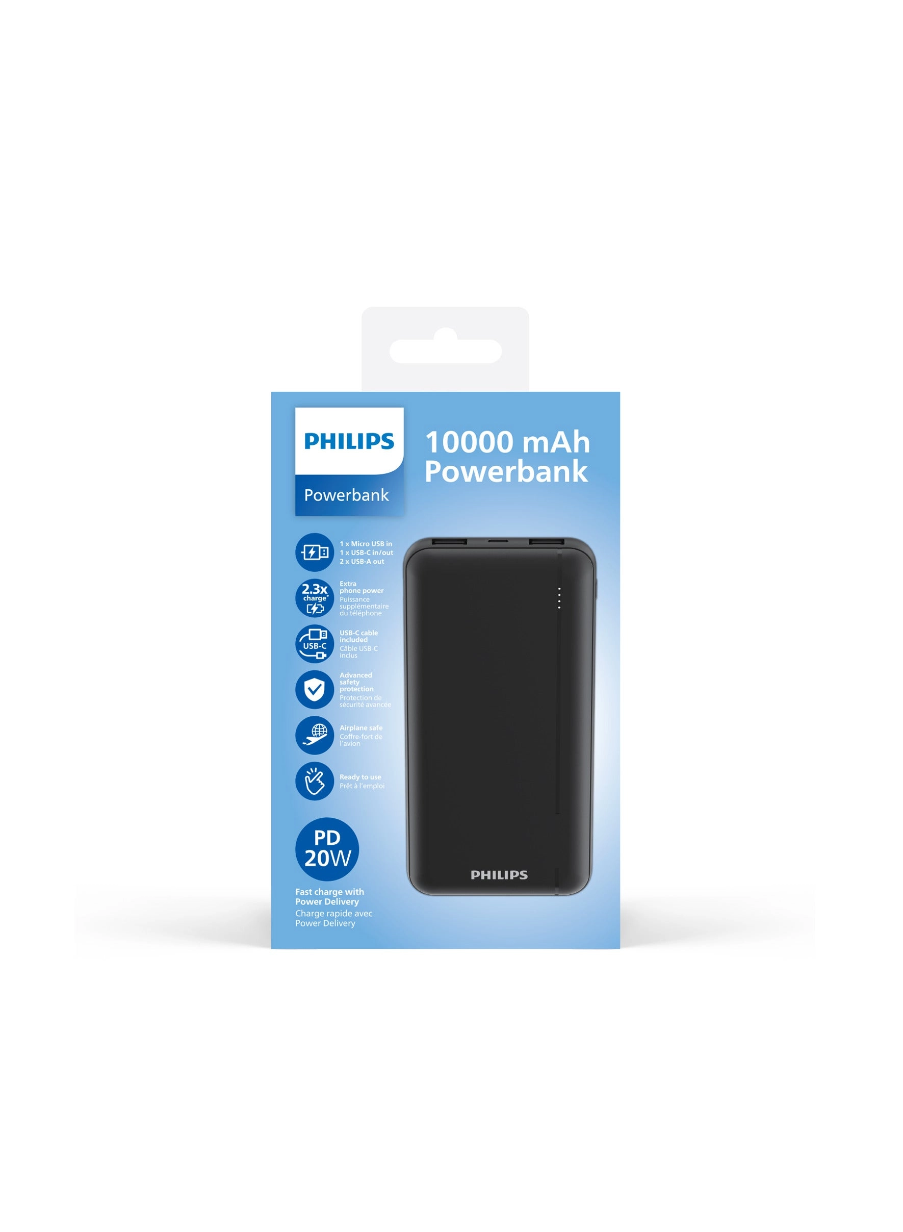 DLP1812PB - 10000 mAh 20 Watt