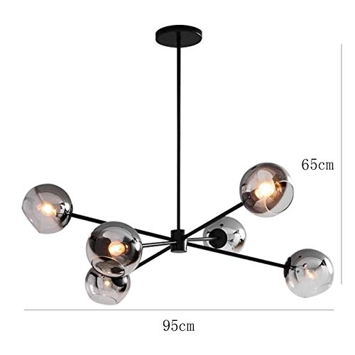 E27 American Style Chandelier - Copper 6