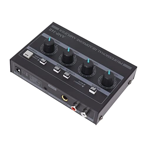 4 Channel Headphone Amplifier - Compact Portable 100 To 240V