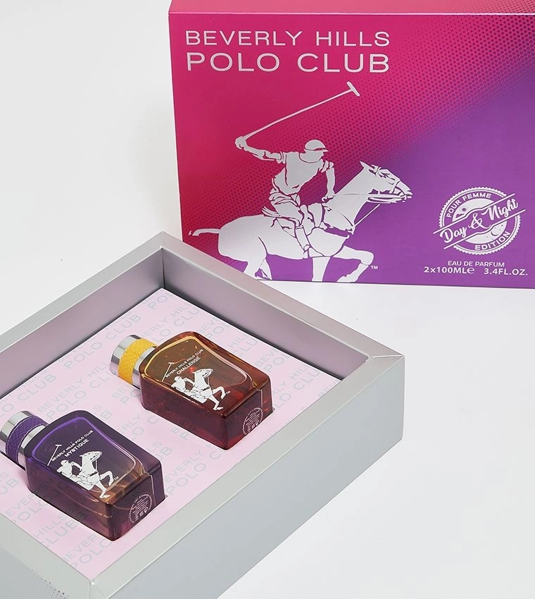 Beverly Hills Polo Club Prestige Pour Femme Challenge - Eau de Parfum 100ml + Prestige Pour Femme Mystique - Eau de Parfum 100ml