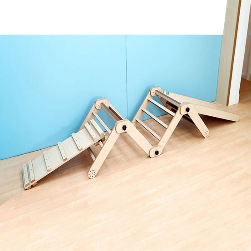 Adjustable Pikler Triangle - Ramp and Slide